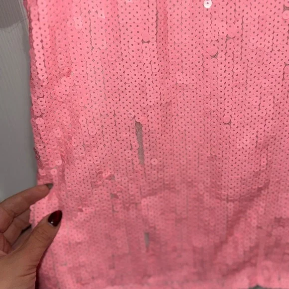 Pink Cowgirl Sequin T-Shirt - Picture 9 of 9